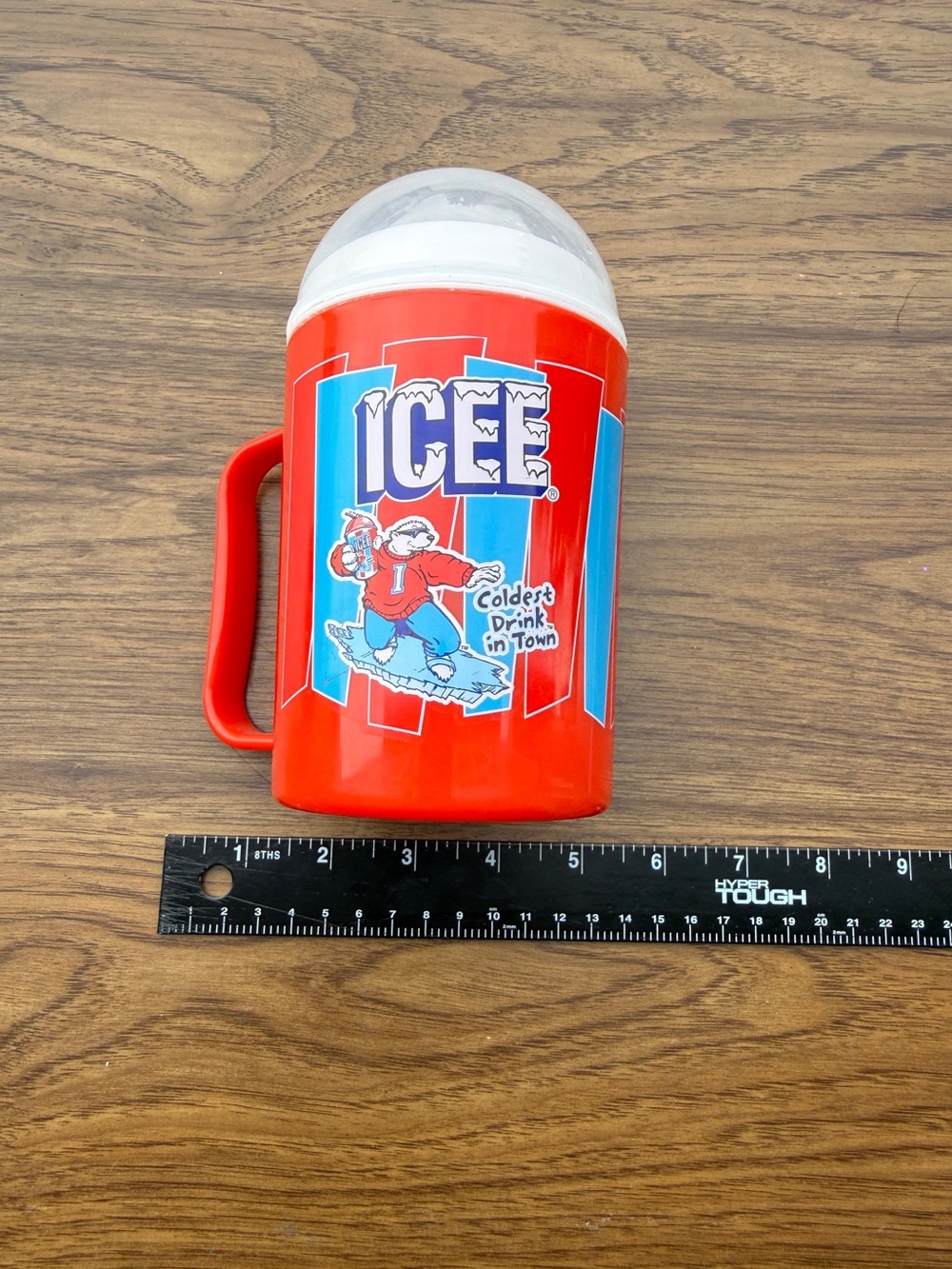 ICEE Slush Freeze Mug Cup Slushie Coldest Drink In Town 10oz Polar Bear Mascot